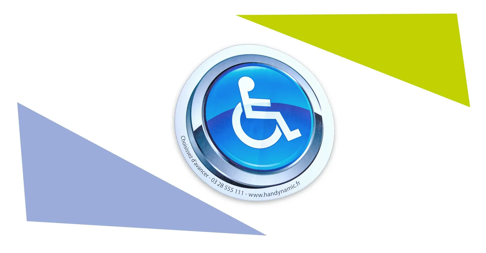 Une version plus moderne du pictogramme handicap