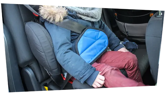 Améliorez le confort des enfants pour faciliter le port de la ceinture