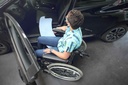 Planche de transfert ergonomique