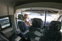 Paroi de protection souple pour voiture
