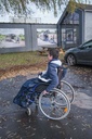 Couverture pour fauteuil roulant