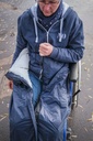 Couverture pour fauteuil roulant