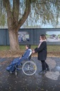 Couverture pour fauteuil roulant