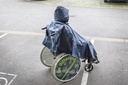 Poncho Plus doublé pour fauteuil roulant