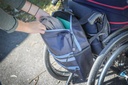 Sac pour dossier de fauteuil roulant