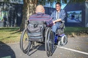 Sac pour dossier de fauteuil roulant