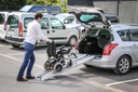 Rampes d'accès télescopiques (2 m) pour fauteuil roulant