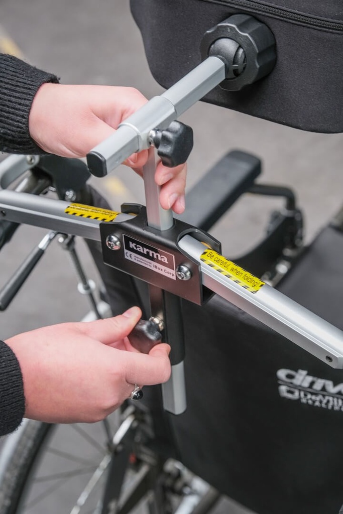 Appui-tête pour fauteuil roulant