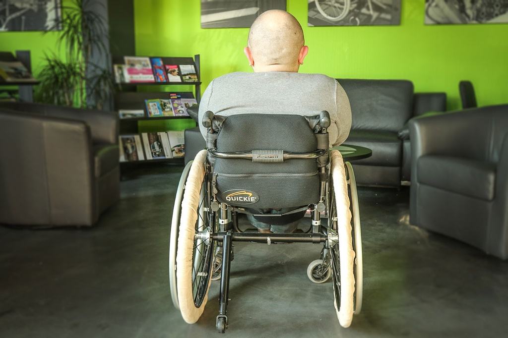 Chaussettes pour roues de fauteuil roulant