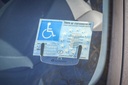 Support pour carte de stationnement handicap