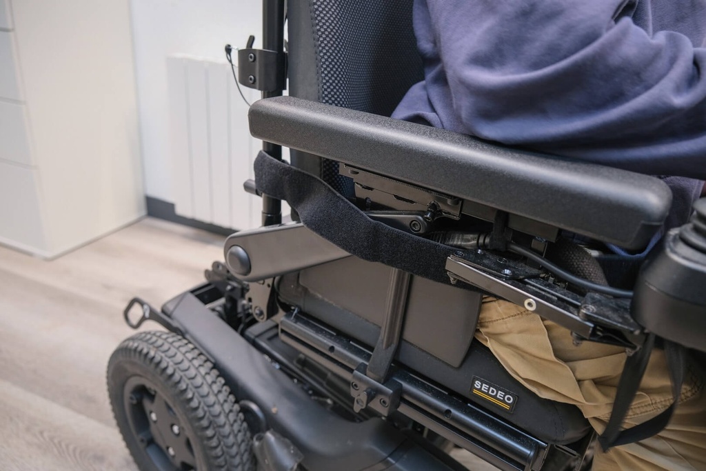 Sac BeCap multipoches pour fauteuil roulant