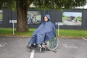 Poncho Plus doublé pour fauteuil roulant