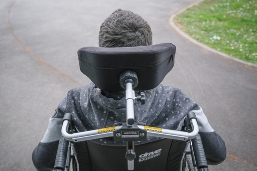 Appui-tête pour fauteuil roulant